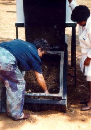 Composting latrine in Ciudad Juarez / Chihuahua